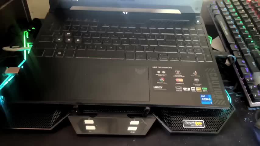 Cosmic Byte Meteoroid Cooling Pad with 6 Fans - RGB LED - Customer Photo From Kartik Narkhede