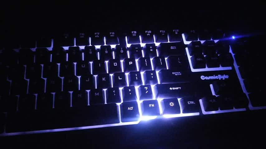 Cosmic Byte DragonFly Gaming Keyboard and Mouse Combo Upgraded with Software Support - Customer Photo From shashank dhyani