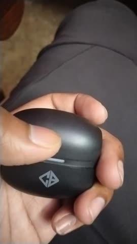 Cosmic Byte CosmoBuds X220™ Compact True Wireless Earbuds (TWS), BT 5.3, 40ms Latency GOD Mode™, Music Mode, 40Hrs, DNS, ENC, IPX5, IOP™, Voice Assistant (Black) - Customer Photo From Adarsh Kumar