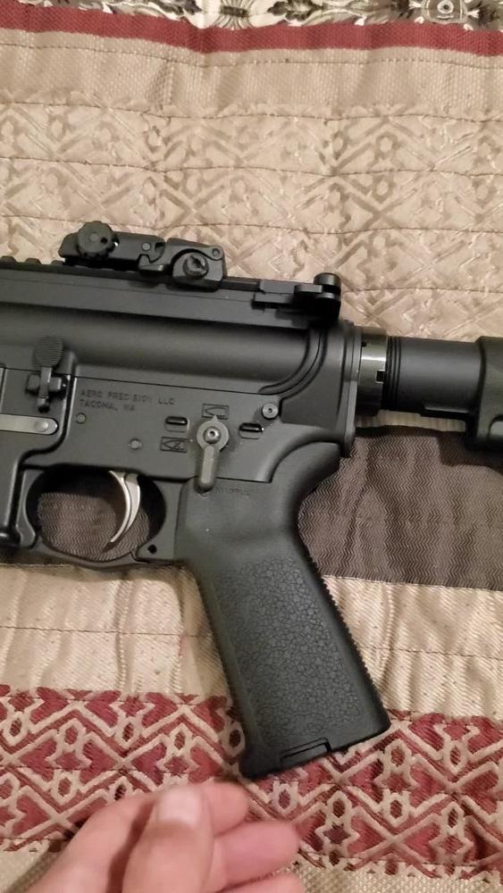 NBS Mil-Spec Syle Ambidextrous Safety Selector - Customer Photo From Jeremy S.