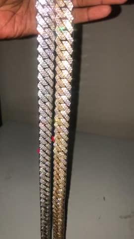 19mm 2-Row Iced Prong Cuban Chain – The GUU Shop
