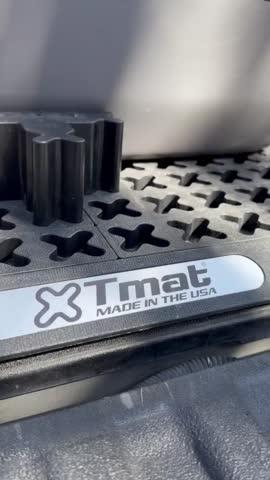 Tmat Midsize Truck Bed Organizer Slide Out Mat – Universal Fit for 5