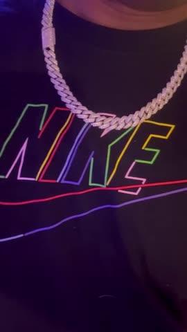 925S & VVS Moissanite 6.5MM Prong Cuban Link Chain