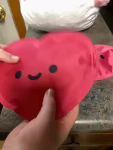Strawberry Cow Heatable Plush - Customer Photo From Kittie