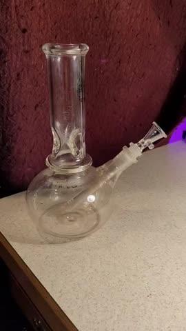 Glowfly Glass 10" Clear Icer Bong - Customer Photo From Anonymous