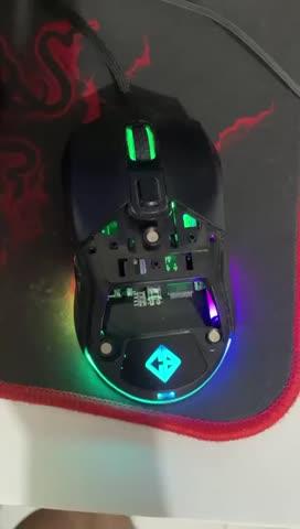 Cosmic Byte Firestorm RGB Wired Gaming Mouse with PTFE feet - Customer Photo From ARBAZ khan