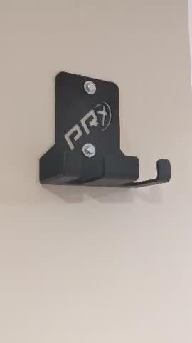 PRx Hanging Bar Storage - Customer Photo From Steve Drieghe