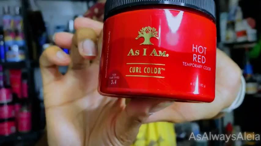 Curl Color Hot Red - Customer Photo From Aleia Scott