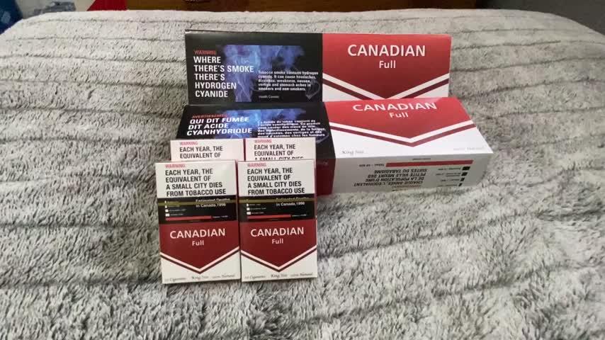 Canadian Full (King Size) - Carton (200 Cigarettes) - Customer Photo From Darlene Toope