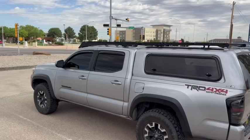 Prinsu Top Rack For Tacoma (2005-2023) - Customer Video From Orlando Reyna