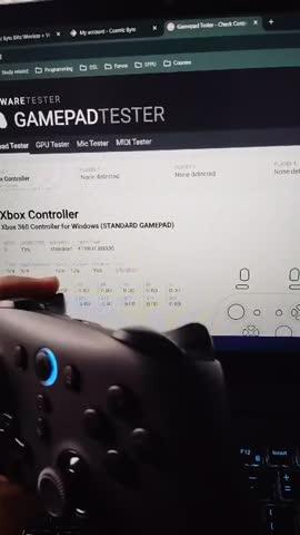 Cosmic Byte Blitz Wireless + Wired Controller for PC, Hall Effect Joystick & Triggers, 1000Hz Polling Rate (Black) - Customer Photo From Ayyaan Faras