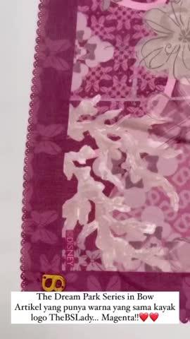 The Wonderland Square - Raspberry - Customer Photo From Chintia Utami