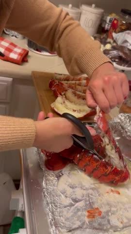 Special JUMBO Maine Lobster Tails 8-Pack (7-8 oz) - Customer Photo From Ginny Lou Yusay
