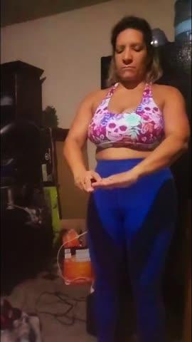 Tropiskull Sports Bra - Customer Photo From Angela Ferguson