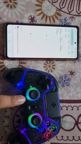 Cosmic Byte Quantum Dual Mode Bluetooth + Wired Controller for PS4, PC, iOS, Android, Switch, Hall effect Triggers and Joystick - Customer Photo From Uvesh Saifi