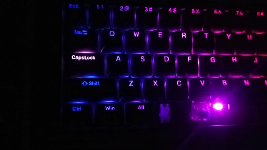 Cosmic Byte CB-GK-40 Artemis Wired + Wireless + Bluetooth 68 Key Per Key RGB Mechanical Gaming Keyboard - Customer Photo From MK Samal