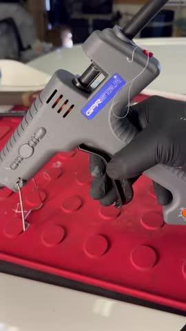 GPR Star 300 Watt US Plug Adjustable Temperature Corded Glue Gun - (US Plug Type B) - Customer Photo From Osceola Condulle