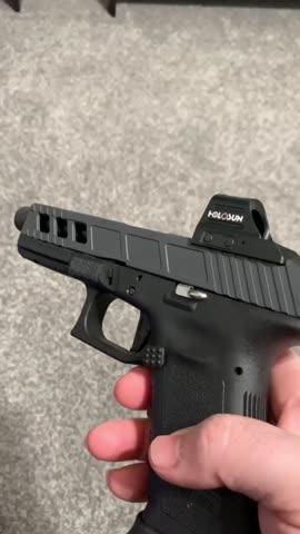 NBS Black Nitride Glock 17 9mm Barrel - Customer Photo From Seth Strasburg