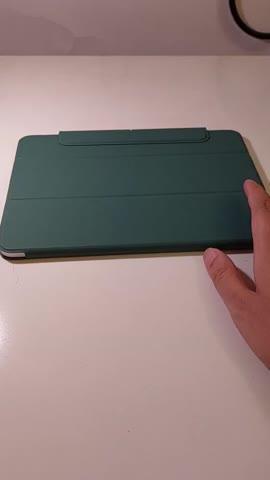 iPad 11 Pro 2021 Rebound Magnetic Smart Case Convenient Magnetic Attachment Supports Pencil Pairing & Charging - Forest Green also iPad Pro 11 2020 & 2018 - Customer Photo From Abbas Sajjad