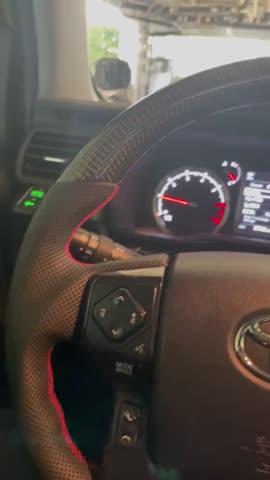 Carbon Fiber Steering Wheel For 4Runner (2010-2024) - Customer Photo From Brandon G.