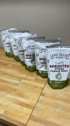Styrian Pumpkin Seeds, Sprouted Organic - Customer Photo From Doris S.