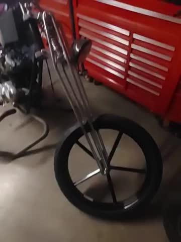 Steel 16 inch Fender for Vintage Style Tires - Customer Photo From Richard Wright