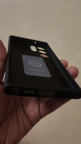 Galaxy S23 Ultra Thin Fit Case by Spigen – ACS05609 – Matte Black - Customer Photo From FAWAD RIZVI