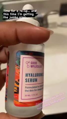 Hyaluronic Acid Serum - Customer Photo From Jerusha Washington