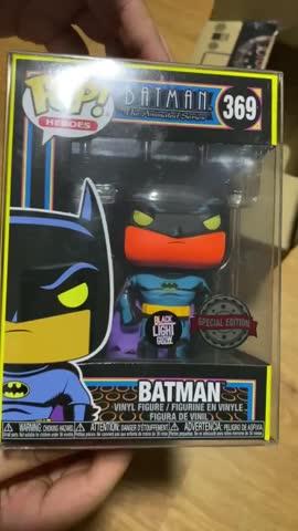 IN STOCK: DC Heroes: Batman (Black Light) Funko POP! – PPJoe Pop