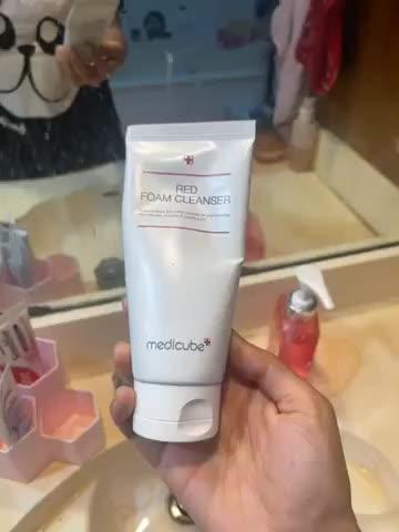 [M-CLUB] Red Foam Cleanser - Customer Photo From Glory Htoo