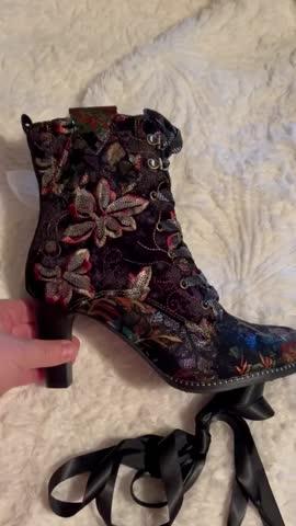 L`ARTISTE ABOOT BOOTIES - Customer Photo From Carol R.
