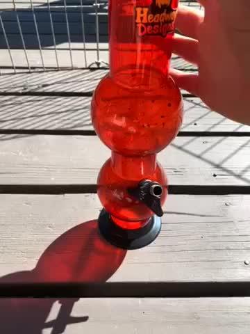 Headway 14" Double Bubble Acrylic Bong - Customer Photo From Anonymous