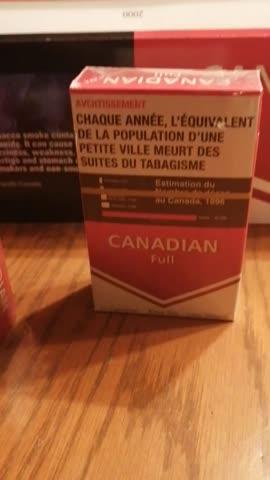 Canadian Full (King Size) - Carton (200 Cigarettes) - Customer Photo From Gilles Cloutier