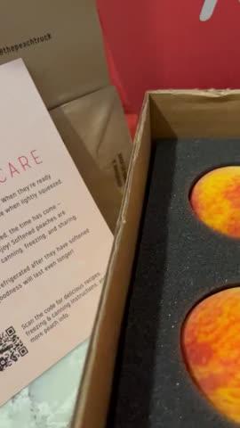 Fresh Peach Box - Customer Photo From Aloisi