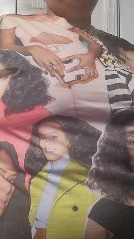 Solange Knowles Photo Collage T-Shirt - Customer Photo From Monica Carnell