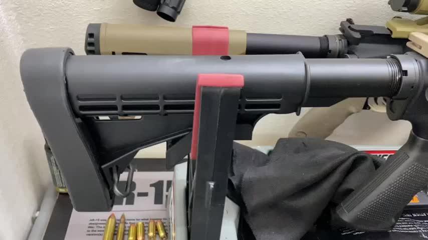 NBS Mil-Spec LE Style Carbine Stock & Buffer Kit - Customer Photo From derek s butt