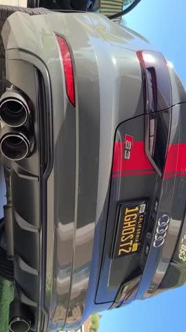 3" Cat Back, Quad Split Rear Exit, Valve Delete, T304 with Carbon Fiber Tips,  Audi S3 2015-2020 - Customer Photo From gabriel lopez