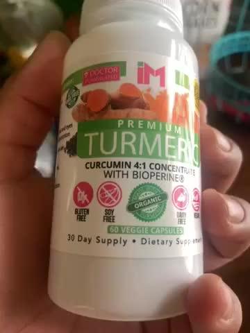 IM Premium Turmeric 4:1 Concentrate with Bioperine - Customer Photo From Jessenia L.