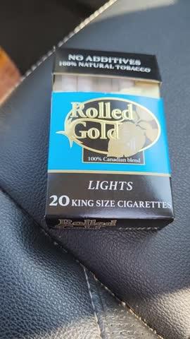 Rolled Gold Lights (King Size) - Carton (200 Cigarettes) - Customer Photo From Amanda Smith