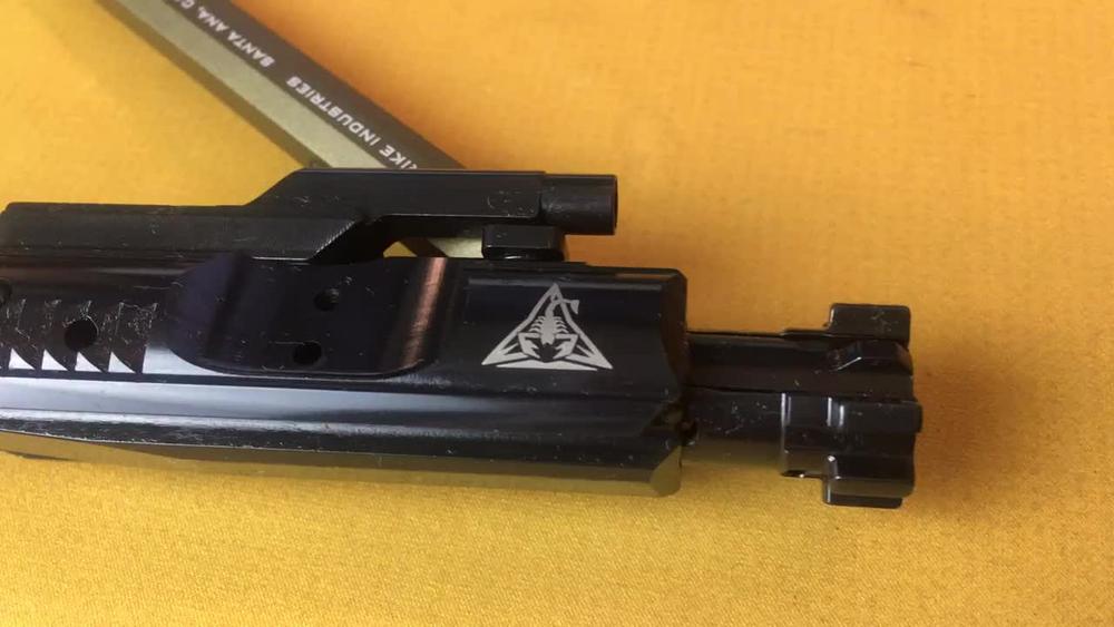 Rise Armament AR-15/M-16 Bolt Carrier Group - Black Nitride - Customer Photo From James C.