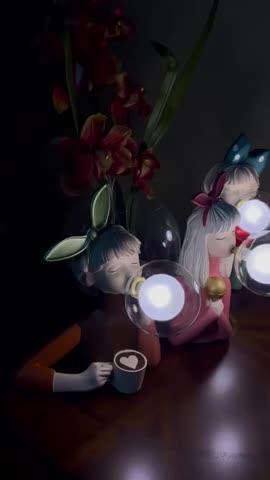 Bubble Girls - Lamp Collection - Customer Photo From Ryan Brown