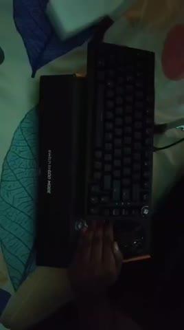 Cosmic Byte Phantom TKL Gasket Mechanical Wired Swappable Keyboard with PreLubed Switches - Customer Photo From nalin yadav 