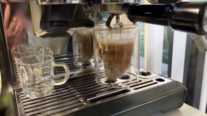 Skull Double Wall Glass Cup - Customer Photo From Hugh M.