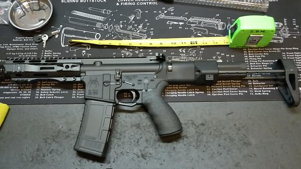 Armaspec XPDW Stock - Gen 2 - Black - Customer Photo From Scott M.