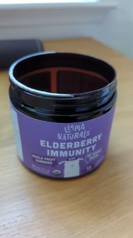Kids Elderberry Immunity (Organic) - Customer Photo From Alan Mak