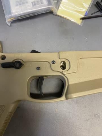 Rise Armament RAVE 140 Drop-in Trigger Flat / Curved - Curved - Customer Photo From AARON CROSS