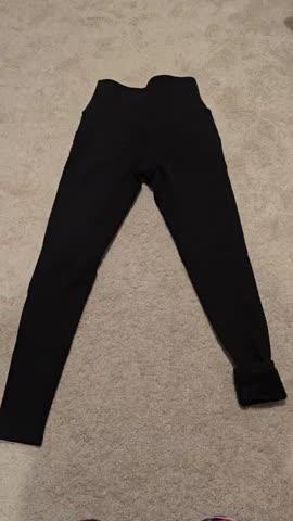 Fleece Lined Leggings | Black - Customer Photo From Veronica Pakit