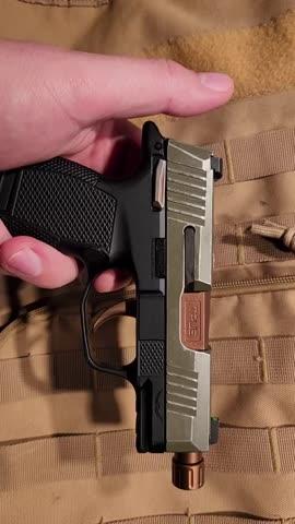 Sig P365 1/2x28 Threaded Barrels for 3.1" 9mm Pistols - Customer Photo From Aaron Fairchild