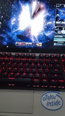 Cosmic Byte Firefly TKL Per Key RGB Mechanical Keyboard Upgraded with Swappable Switches - Customer Photo From Satyarth Verma