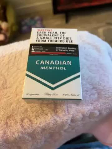 Canadian Menthol (King Size) - Carton (200 Cigarettes) - Customer Photo From Barb Chase